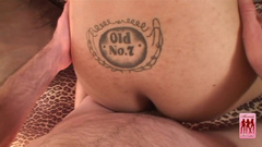 Tranny Jaime Page fucks a hot bald stud